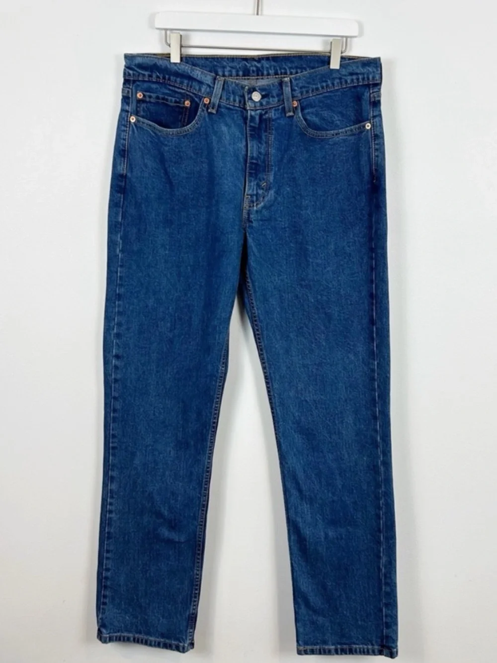 Levi's 514 Straight Fit Jeans Size 35 x 34